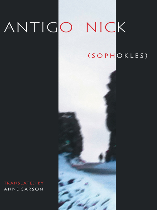 Cover image for Antigonick
